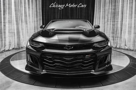 Used 2022 Chevrolet Camaro ZL1 Coupe Black/ Jet Black ONLY 1,180 Miles ...