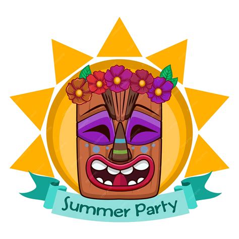 Premium Vector | Summer party background