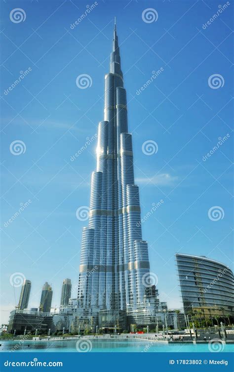 Burj Khalifa (Dubai) - World's Tallest Building Editorial Image ...