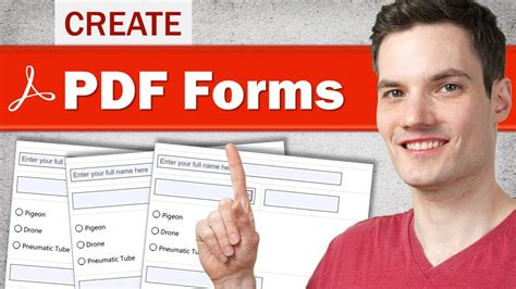 Pdf Fillable Form Youtube - Printable Form, Templates and Letter