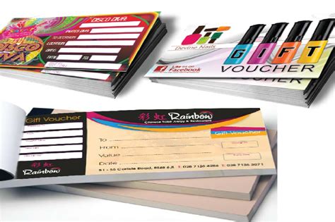 PRINTING SERVICE Voucher printing business card , creative business ...