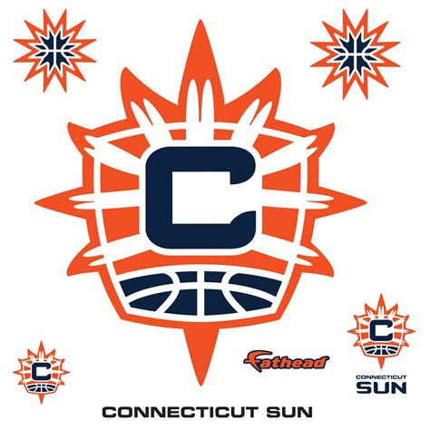 Connecticut Sun: Connecticut Sun 2021 Logo - Officially Licensed WNBA ...