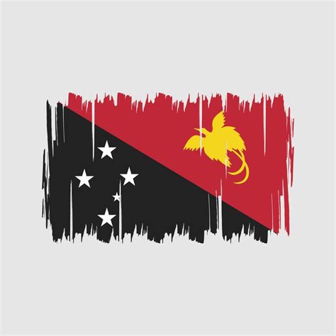 Papua New Guinea Flag Vector. National Flag 9944073 Vector Art at Vecteezy