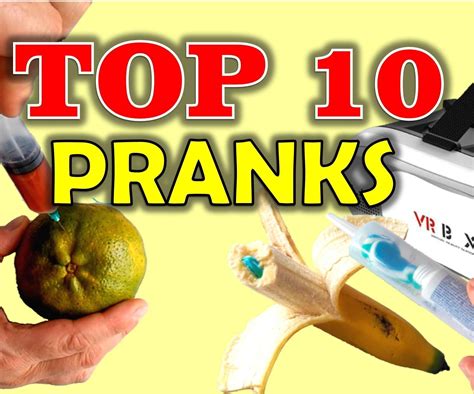 TOP 10 PRANKS - Easy Pranks to Make Your Friends | Easy pranks, Pranks ...