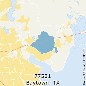 Baytown (zip 77521), TX