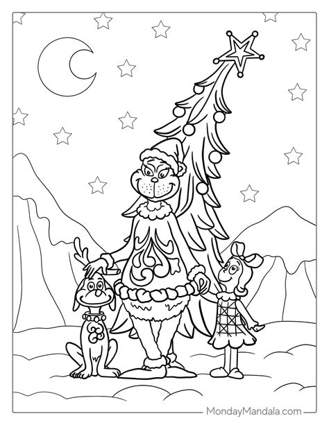 38 grinch coloring pages free pdf printables – Artofit