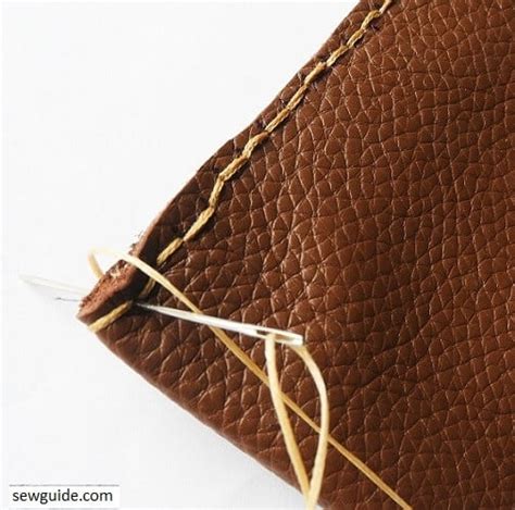 Hand Sew A Simple Leather Pouch - SewGuide