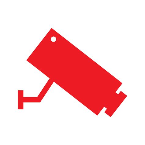 Red transparent cctv icon png 16314427 PNG