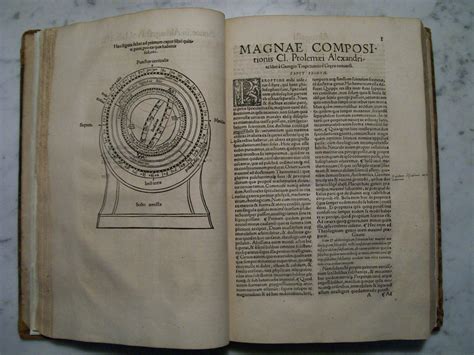 The Almagest by Claudius Ptolemy 1551