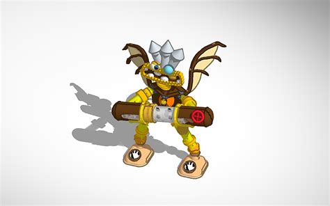 3D design Fanmade Air Island epic Wubbox (Pose 1) - Tinkercad