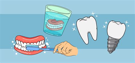 False Teeth Care Vectors 167401 Vector Art at Vecteezy