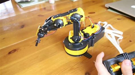 DIY Robot Arm, Arduino Robot Arm Kit - YouTube