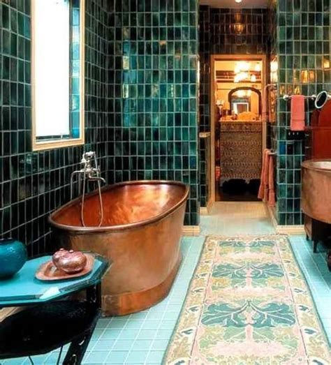 Inspiring Bohemian Style Bathroom Decor Ideas | Modern interior design ...