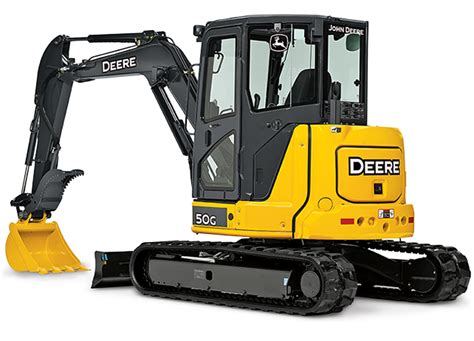 John Deere 50G Mini Excavator Rental & Rates