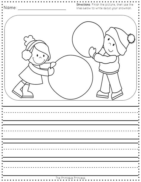 Winter Printable Worksheets