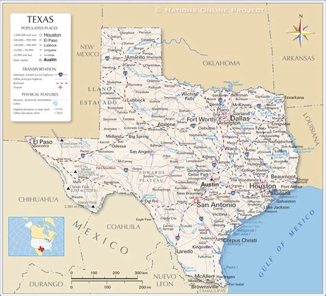 Area Map Of Texas - Amalee Marieann