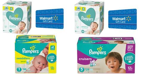 Pampers Value Pack Diapers, Baby Wipes, & $5 Walmart Gift Card as Low ...