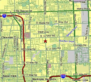 Warren Michigan Map Will Call Directions | secretmuseum