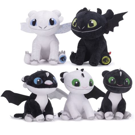 How To Train Your Dragon Plush Toy Toothless Night Light Fury Soft ...