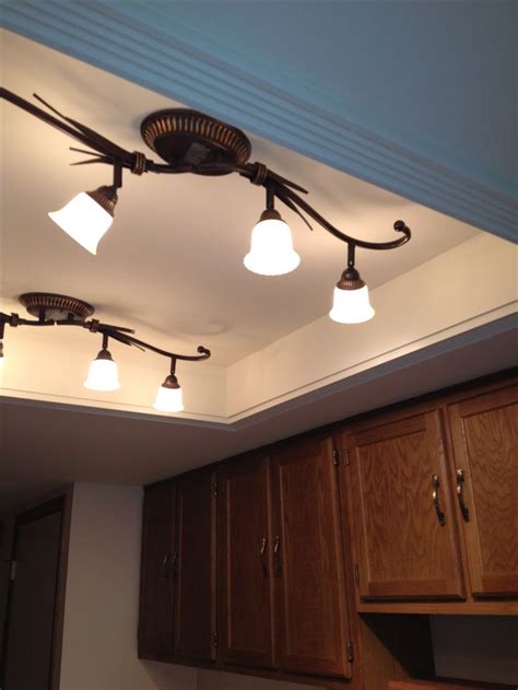 Convert that ugly recessed, fluorescent ceiling lighting in your ...