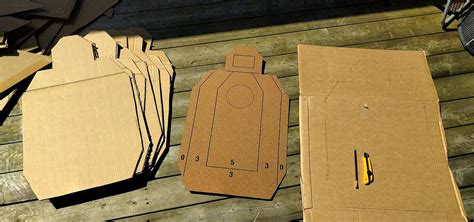 Turn Your Trash Into Treasure with These DIY Cardboard Range Targets ...