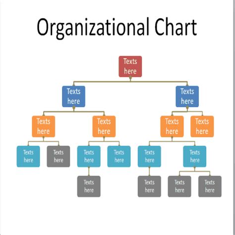 Free Editable Organizational Chart Template Of Pany Hierarchy Chart ...