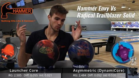 Hammer Envy || Bowling ball Review || Comparison with Radical Trail ...