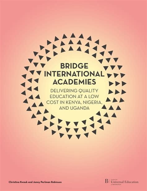 (PDF) Bridge International Academies: Delivering quality education at a ...