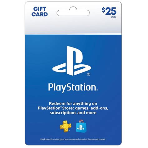 Sony PlayStation 4 Gift Card $25 | Walgreens