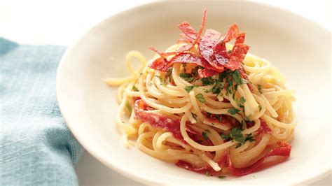 Creamy Pasta with Crispy Salami Recipe | Martha Stewart