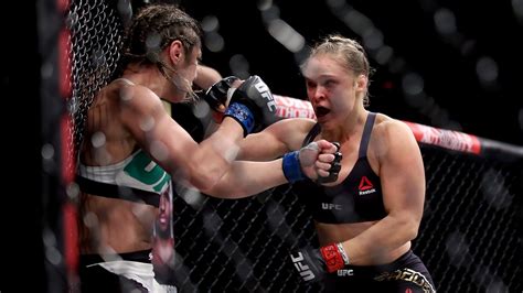 Knockout! Ronda Rousey vs Bethe Correia full fight video highlights ...