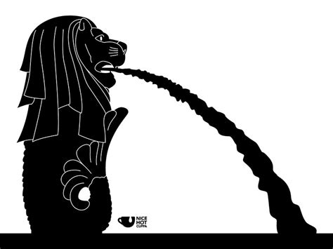 Merlion | Vector illustration made in Adobe Illustrator - © … | Flickr