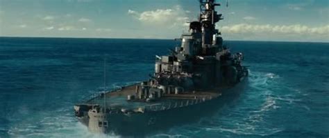 USS Missouri Battleship in the Movie Battleship