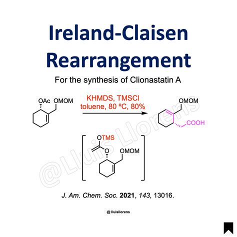 Ireland-Claisen Rearrangement - nrochemistry.com