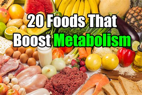 20 Foods That Boost Your Metabolism - Foods That Help Lose Weight