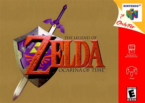 Legend of Zelda Ocarina of Time Grey Nintendo 64 Game