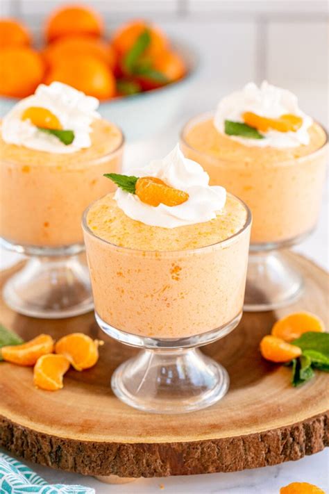 Whipped Jello: Mandarin Orange Mousse Dessert- Amanda's Cookin'