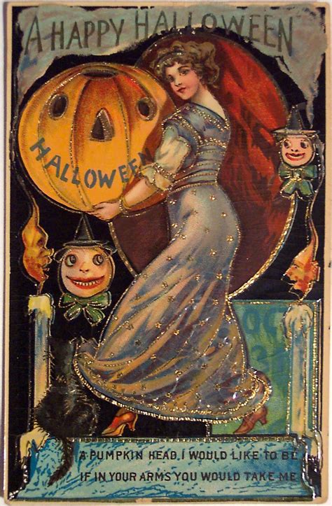 Halloween images, Vintage halloween cards, Victorian halloween