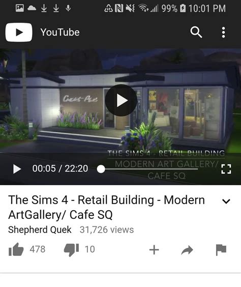 Sims 4 art gallery/ cafe | Gallery cafe, Art gallery, Sims