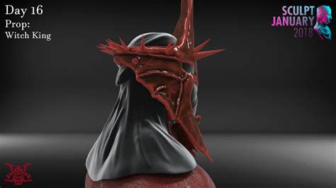 3D Printed The Witch King Helmet by ShinPaburo | Pinshape