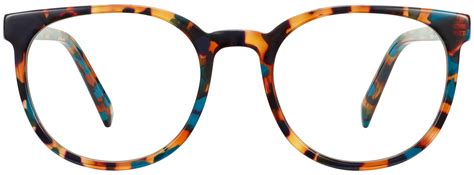 Gillian Eyeglasses in Teal Tortoise | Warby Parker