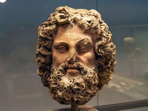 Tinia, the Etruscan chief of gods, the equivalent of Greek Zeus and ...