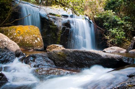 "Waterfall at Zomba Plateau, Malawi" by Tim Cowley | Redbubble