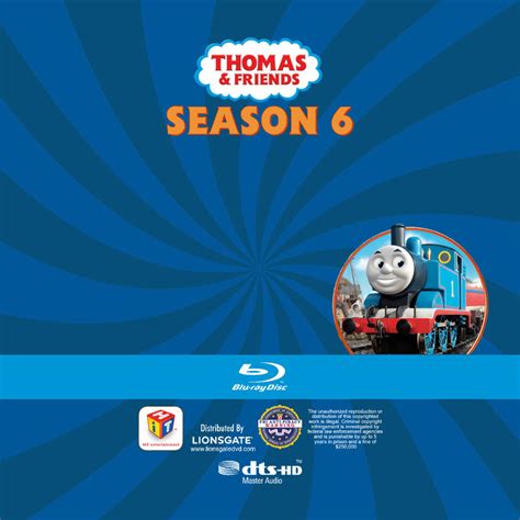 Thomas and Friends Season 6 Blu Ray Disc Art by thecardmaste on DeviantArt