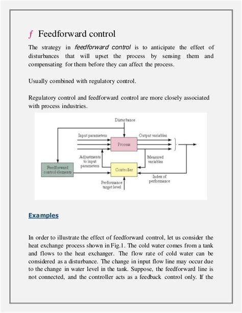 Process control examples and applications