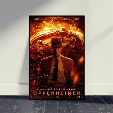 Oppenheimer Movie Poster Wall Art Room Decor Home Decor Art - Etsy