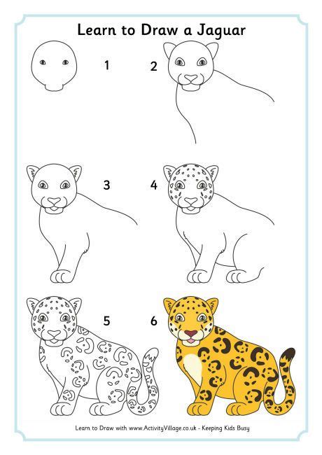 How To Draw An Jaguar - Draw easy