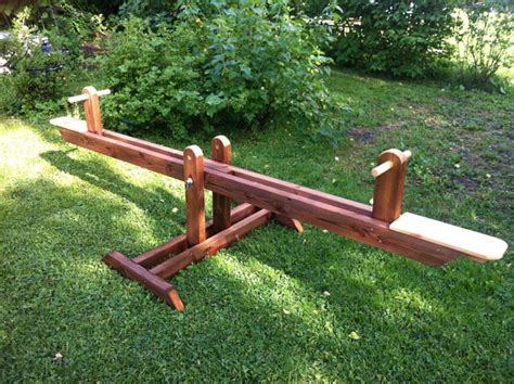 Wood Seesaw or Teeter Totter | Ana White