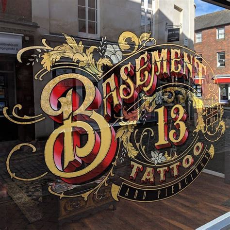 SHOWCASE OF GOLD LEAF LETTERING ON GLASS | Sign painting lettering ...