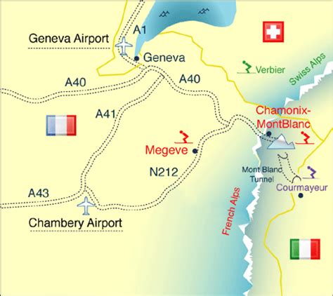 Megeve Ski Map page